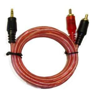   Audio Cable (3.5mm Plugs to RCA Type Plugs) Musical Instruments