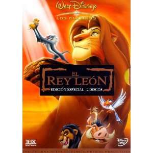    EL REY LEON EDICION ESPECIAL REGION 1 4 THE LION KING Movies & TV