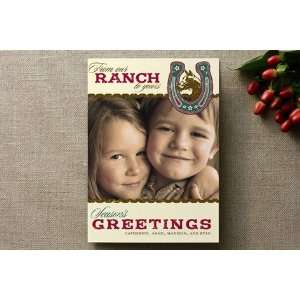  Western Holiday Photo Cards by Mandy Gordon Health 