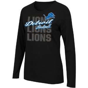  NFL Detroit Lions Ladies Gamer Gear Long Sleeve T Shirt 