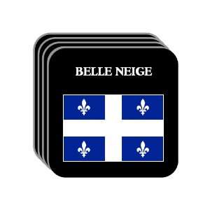  Quebec   BELLE NEIGE Set of 4 Mini Mousepad Coasters 