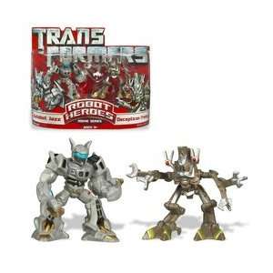  Transformers Movie Robot Heroes Jazz Vs. Frenzy Toys 