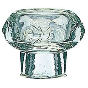 La Rochère Glass Candleholder, Taper & Tea, Bee, Set of 2  