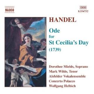  Handel Ode for St. Cecilias Day George Frederick Handel 