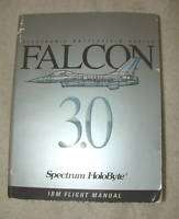 Falcon 3.0 Flight Manual. Spectrum Holobyte 1991  