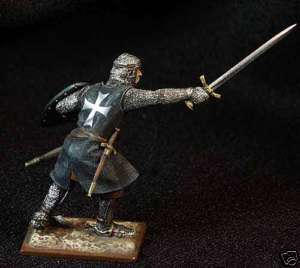 Russian Lead Miniatures.Knight Hospitaller, 12th 13th C  