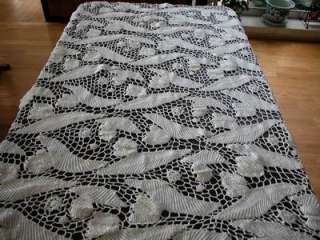   Crochet Lace Trim, Used as A Table Topper or Trim for Your Project