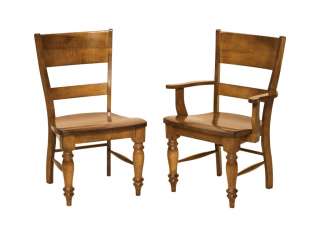 Solid Wood Farmhouse Dining Table Set Chairs French Country Distressed 