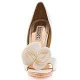 NIB Badgley Mischka Randall wedding bridal sandals open toe pump shoes 