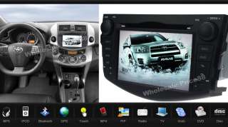 HD TV GPS Navi Car DVD Player For TOYOTA RAV4 CDV4  