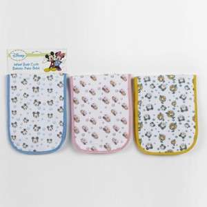 Disney Mickey Mouse Burp Cloth, Pluto, or Minney Mouse, Baby Shower 