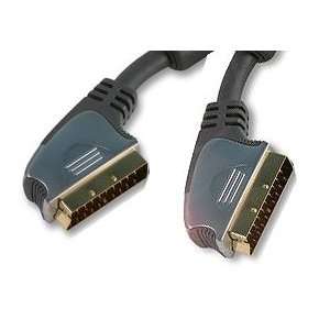  3m Gold Ultra High Quality RGB SCART cable lead. 21 pin 