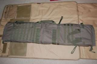 VISM/NcStar Shooters Mat Gun Case Range bug out drag bag OD GREEN 