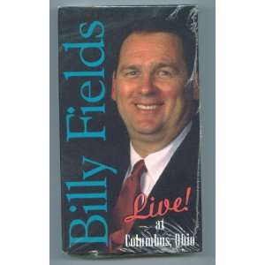  BILLY FIELDS LIVE AT COLUMBUS OHIO     VHS Movies & TV