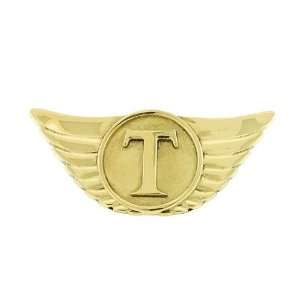  Thor Gold Winged Belt Buckle 