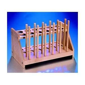  Double Row Wood Test Tube Support Industrial & Scientific