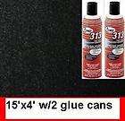 15ftx4ft BLACK TRUNK LINER OR SUB BOX CARPET +2 CANS 313 instant 