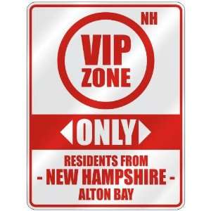   FROM ALTON BAY  PARKING SIGN USA CITY NEW HAMPSHIRE
