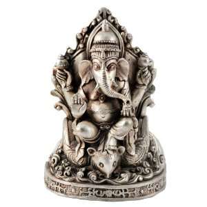 Tibetan Silver Ganesha (Ganesh), Elephant God of Success 