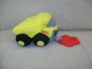TONKA TRUCK RATTLE TEETHER AND VIBRATES BABY TOY  