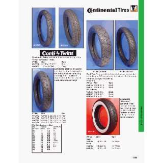  Continental Tour Rear Tire  Black Automotive