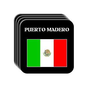  Mexico   PUERTO MADERO Set of 4 Mini Mousepad Coasters 