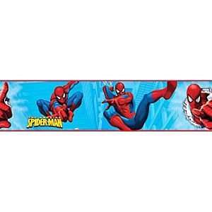   The Amazing Spider Man Peel and Stick Wall Border