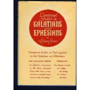   Devotional Studies in Galatians and Ephesians Lehman Strauss Books