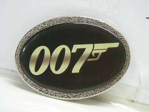 James Bond Logo Image Belt Buckle  