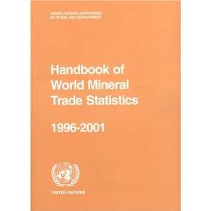  Handbook of World Mineral Trade Statistics 1996 2001 