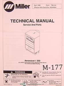   , CC AC/DC, Welding Power Source, Service & Parts Manual 1996  
