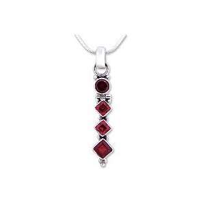  Garnet necklace, Ravishing Red Jewelry