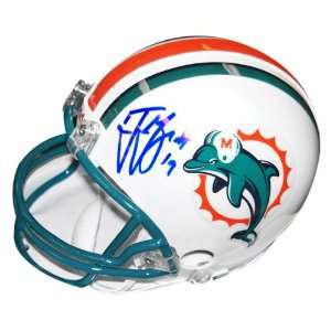 Ted Ginn Jr. Miami Dolphins Autographed Mini Helmet  