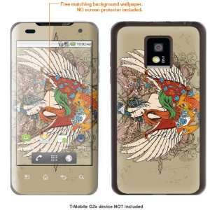   Decal Skin STICKER for T Mobile LG G2x case cover G2X 121 Electronics