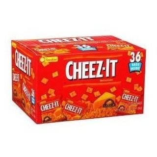 Sunshine Chees It Cheese Crackers Thirty Six 1.5 Ounce Snack Pack Bags