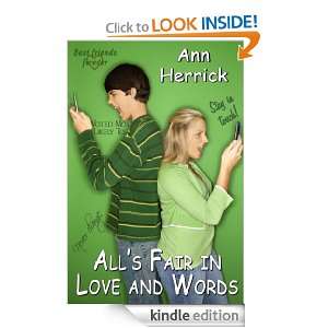 Alls Fair in Love and Words Ann Herrick  Kindle Store