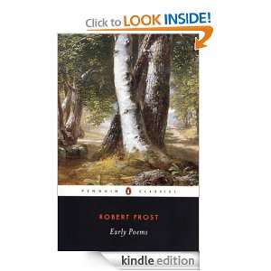 Early Poems (Penguin Twentieth Century Classics) Robert Frost, Robert 