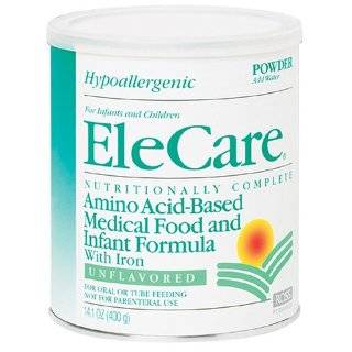 Elecare Amino Acid Based Medical Food and Infant Fomula with Iron 