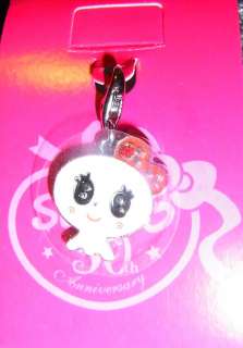 11 Sanrio Kitty 50th Crystal Charm Teruteruporo Keychain  
