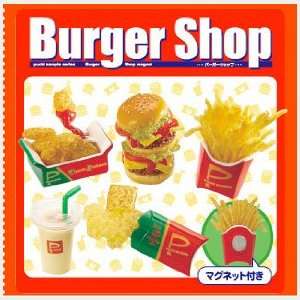  Burger Shop Re ment Mini Toys  Japan Import Everything 