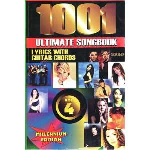  1001 Ultimate Soundbook,lyrics with Guitar Chords, Vol.4 