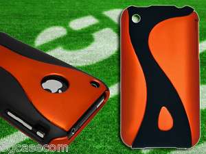 Set of 2 Bengals Orange Black Cases for iPhone 3G 3GS  