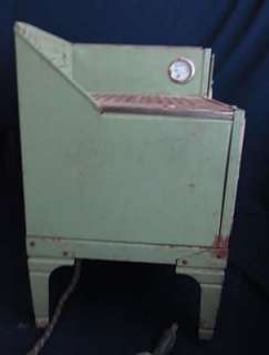 Rare Green Metal 1950s Little Lady Electric Play Stove  