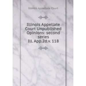  Illinois Appellate Court Unpublished Opinions second 