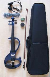 New 4/4 3/4 Electric violin Nice Sound silent #6 2  