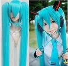   Vocaloid Hatsune Miku Show Anime Costume Cosplay Party Hari wig + gift