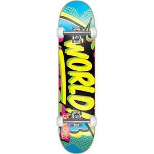  World Industries Ka Pow Complete Skateboard   8.1 W/Raw 