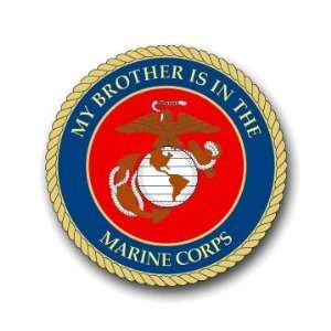 US Marine Pride My Brother is in the Marine Corps Decal 
