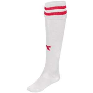  Diadora Padova Soccer Socks 011 WHITE/RED M (9 11 