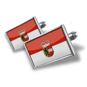   Salzburg (service Flag) Flag region Austria   Hand Made Cuff Links